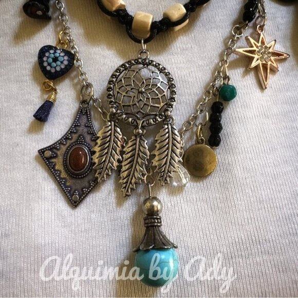 Multi charms necklace - Picture 5 of 5